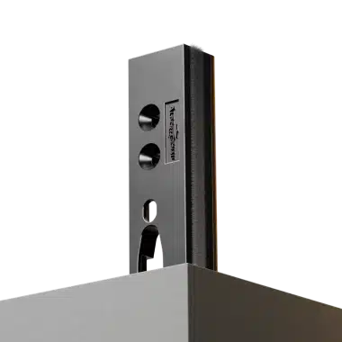 Structural profile detail close-up