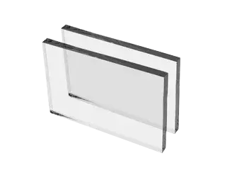 Double-glazed panel illustration